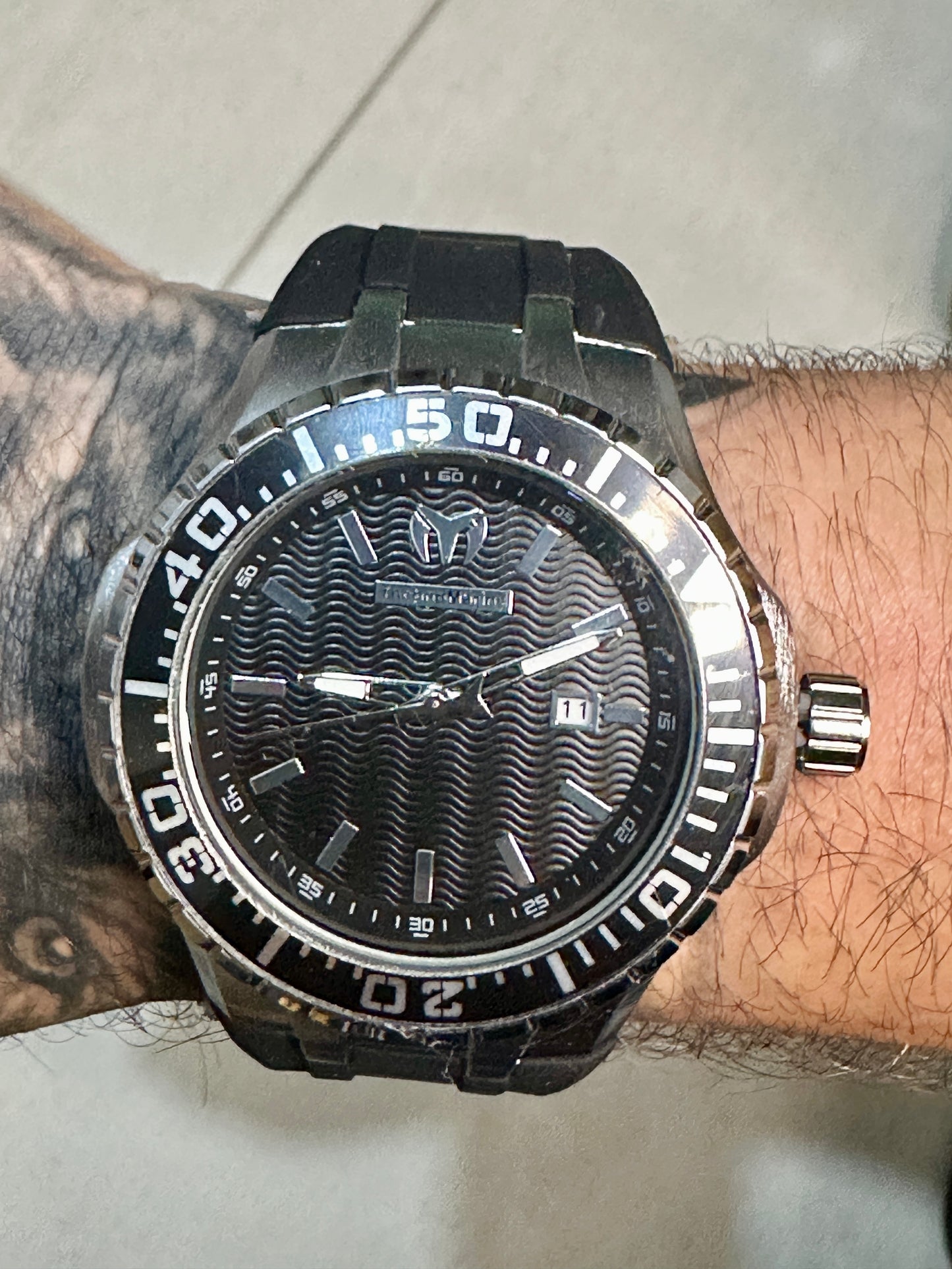 Reloj Tchno Bisel Plata Black 3
