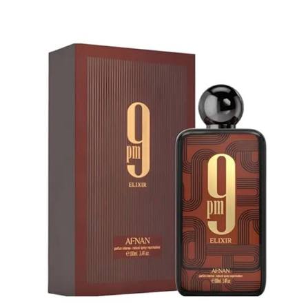 Afnan 9 Pm Elixir 100ml Parfum Hombre Top Quality