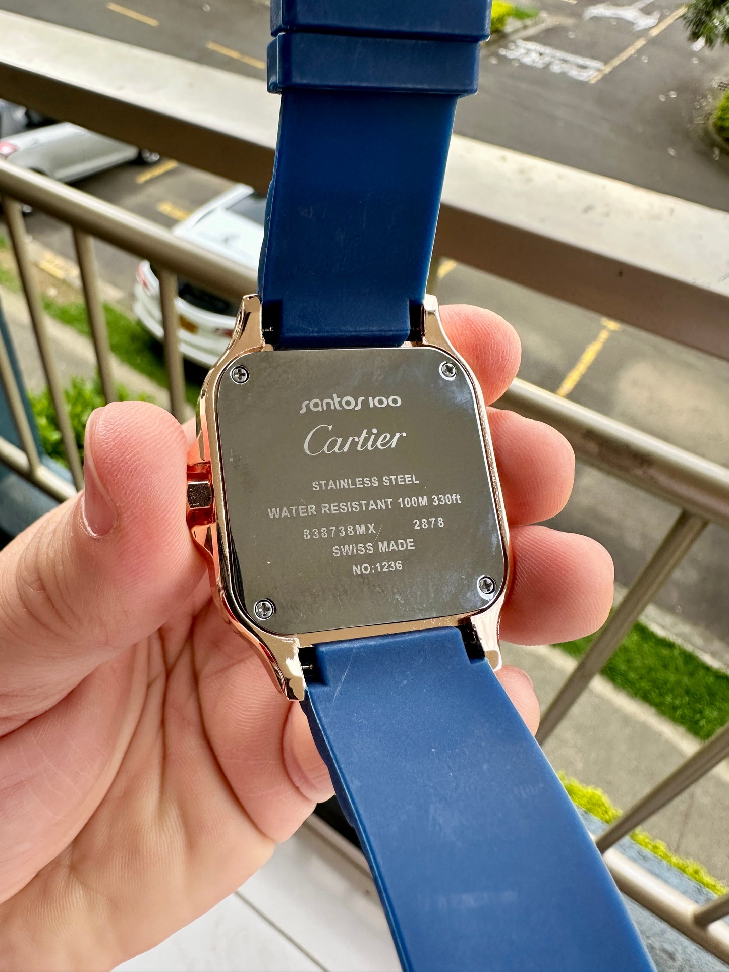 Crtier Stos Caja Bronce, Pulso Azul