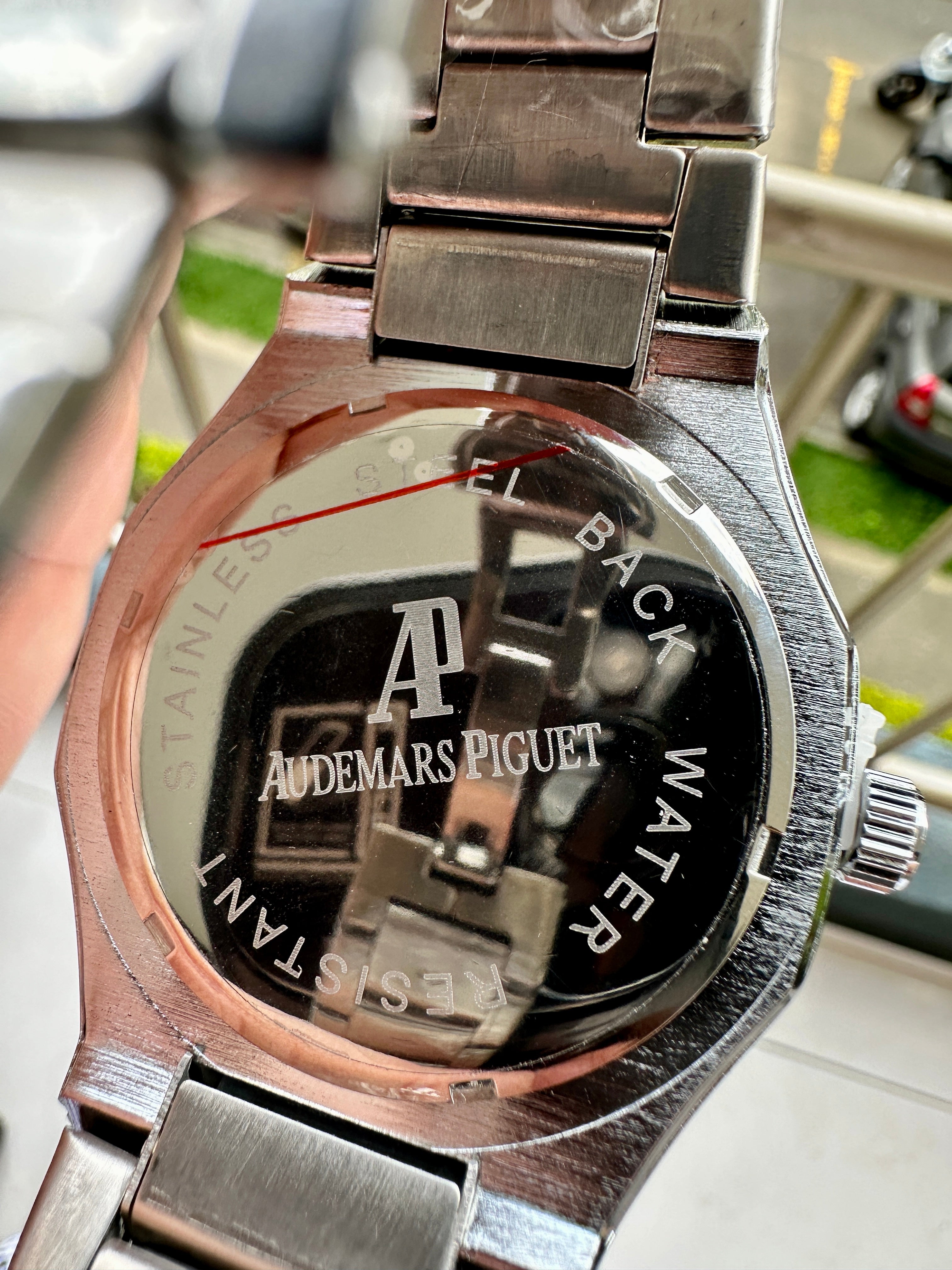 Reloj Audemars Piguet Dial Green Silver