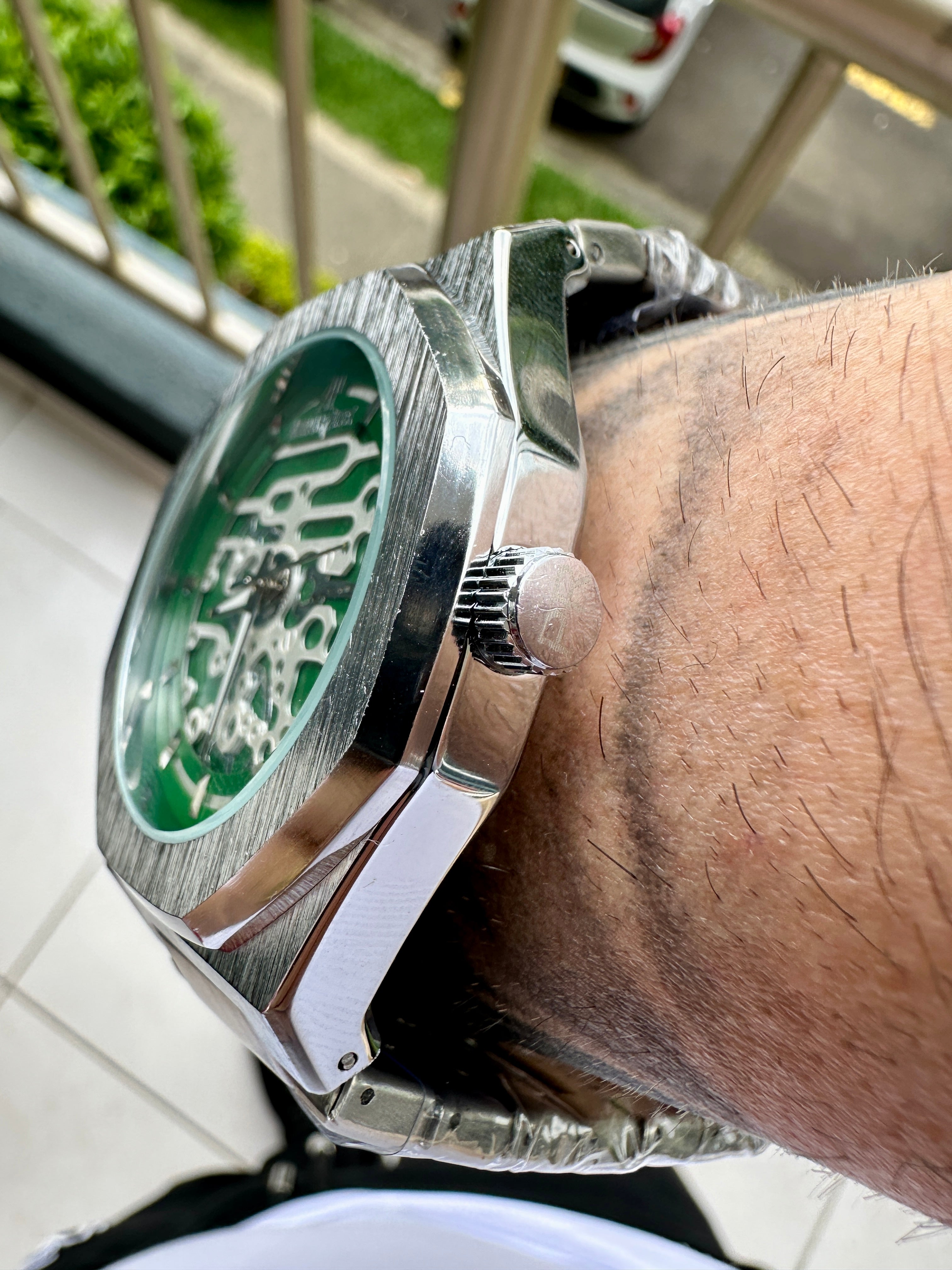 Reloj Audemars Piguet Dial Green Silver