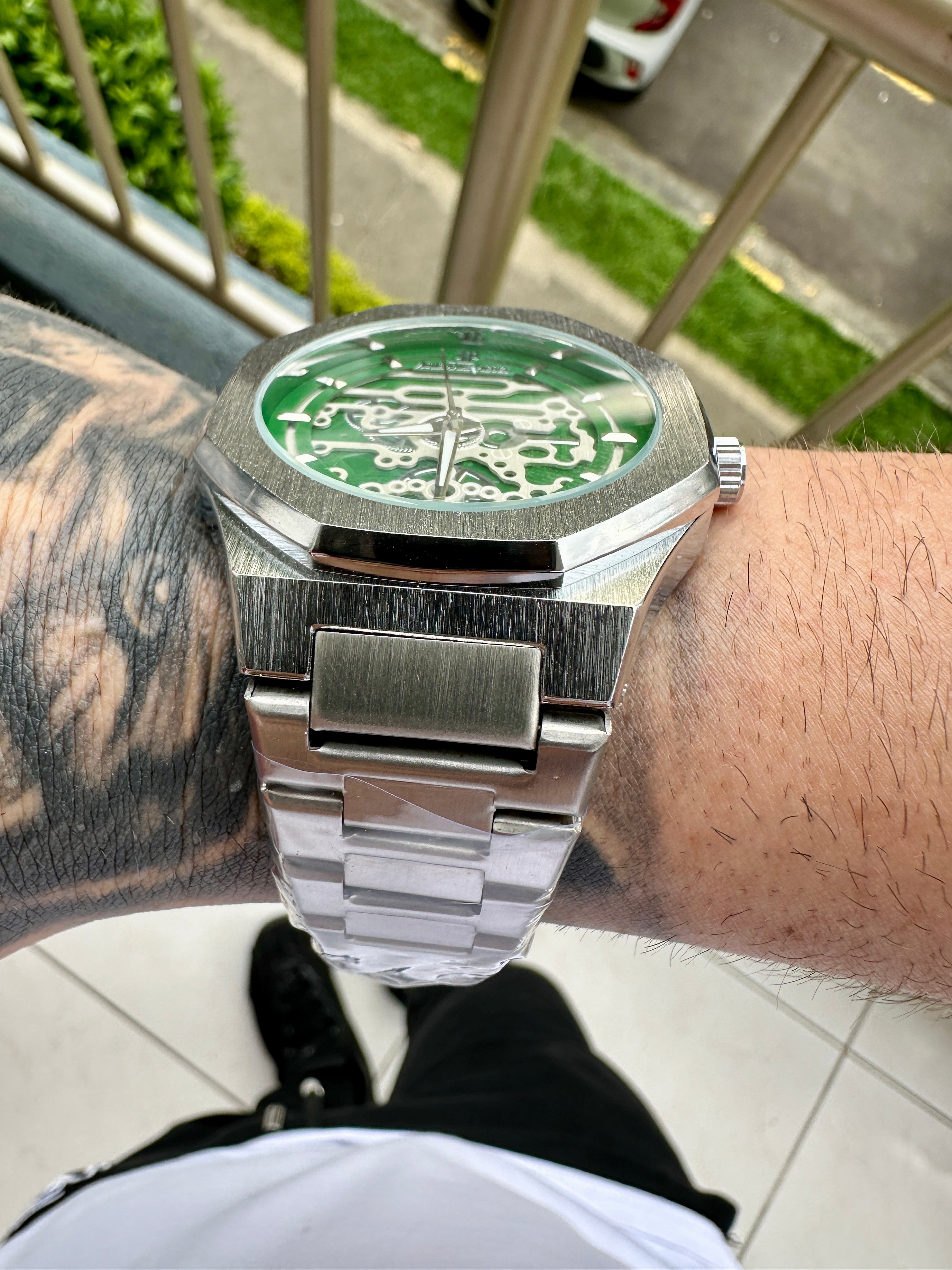Reloj Audemars Piguet Dial Green Silver
