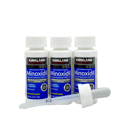Minoxidil Kirkland 5% Pack x 3