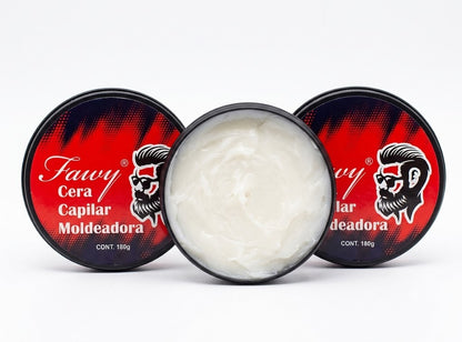 Cera de Peinar Fawy 180g Pack x 3