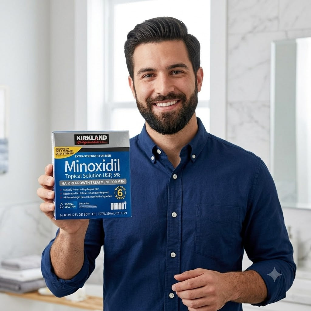 Minoxidil Kirkland 5% x 6 Und