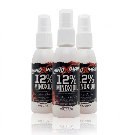 Tonico Barba Minoxihair 12% Pack x 3