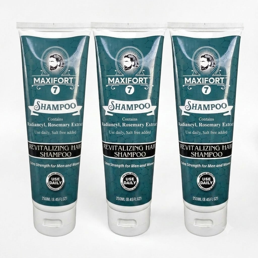 Shampoo Anticaida Maxifort Unisex Pack x 3